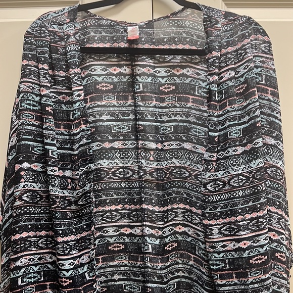 No Boundaries Multi-Color Fly Away Cardigan Size XXL - Picture 2 of 10